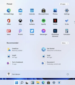 windows 11 taalbalk startmenu