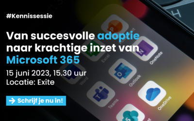 Kennissessie Microsoft 365 – 15 juni 2023